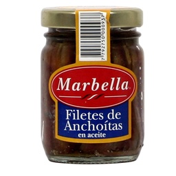 Filetes de Anchoitas en Aceite Marbella Fra 90 grm