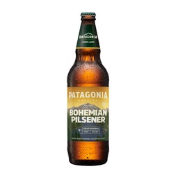 Cerveza Bohemian Pilsener Patagonia   Botella 730 cc