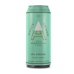 Cerveza Ipa Andes  Lata 473 cc