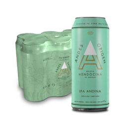 Cerveza Ipa Andes   Pack Latas 473 cc 6 Unidades