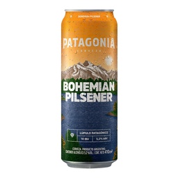 Cerveza Bohemian Patagonia Lat 410 cmq