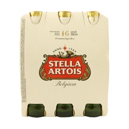 Cerveza Porrón x6 Stella Artois 1980cc