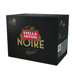 Cerveza Negra Premium Noire x6 uni Stella Artois Pak 2838 ml