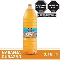 Agua Saborizada Naranja Durazno Awafrut 2.25 ltr