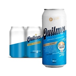 Cerveza  Quilmes Cristal Pack Latas 473 cc 6 Unidades