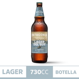 Cerveza Lager Del Sur Patagonia 730cc