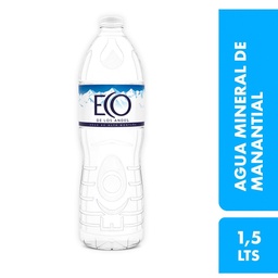 Agua Mineral Natural de Manantial Eco de Los Andes 1.5 l