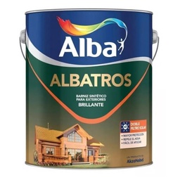 Barniz Sintético Alba Albatros Exterior Transparente Brillante 4 l