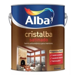 Barniz Poliuretánico Alba Cristalba Interior Transparente Satinado 1 l