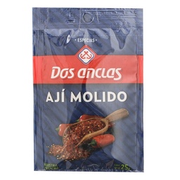 Aji Molido Dos Anclas   Sobre 25 gr