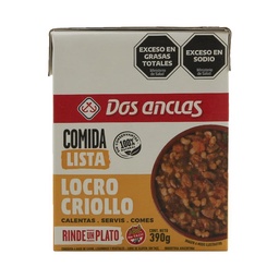 Comida Lista Locro Criollo Dos Anclas 390g