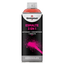 Aerosol Sinteplast Brillospray Max Esmalte 3 en 1 Negro 440 cm3