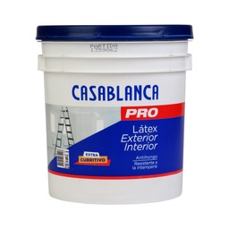 Pintura 10l Int -Ext Latex Pro Casablanca . . .