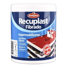 Impermeab. X1lt Acril. Blanco Recuplast Fibrado .