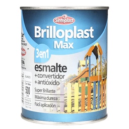 Esmalte Sint0. lt. Blanco Brilloplas Max Sintepl .