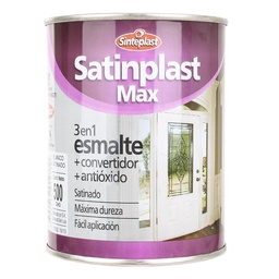 Esmalte Sat 0. lt. Blanco Satinplas Max Sintepl .