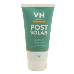 Post Solar Gel Refresca E Hidrata Villeneuve 150g