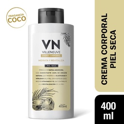 Crema Corporal Hidrata y Revitaliza Villeneuve 400ml