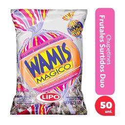 Chupetin Doble Frutal Wamis Lipo Bsa 453 grm