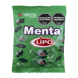 Caramelos Sabor Menta Lipo 120g