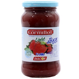 Mermelada Sin Azucar Sabor Frutilla Cormillot 390g