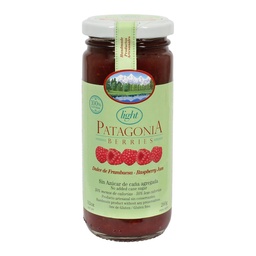 Confitura Frambuesas Patagonia Berries   Light Frasco 260 gr