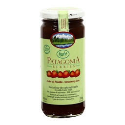 Confitura Frutillas Patagonia Berries   Light Frasco 260 gr