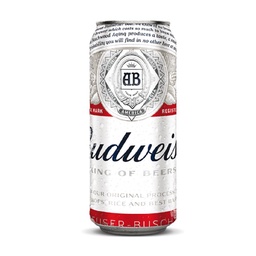 Cerveza Pilsener Budweiser   Lata 473 cc