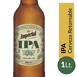 Cerveza Ipa Imperial   Botella 1 l