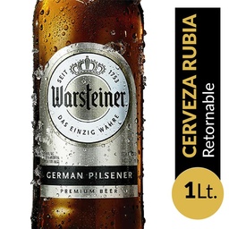 Cerveza  Warsteiner   Botella 1 l