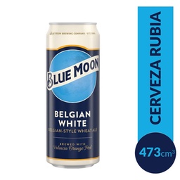 Cerveza Belgian White Blue Moon 473 cmq