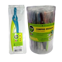 Compas Escolar 120mm en Pote x 18 u . . .