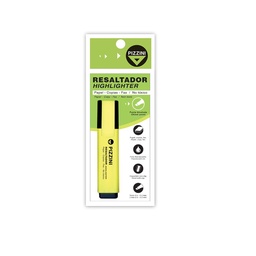 Resaltador Pizzini  Amarillo 1 Unidad