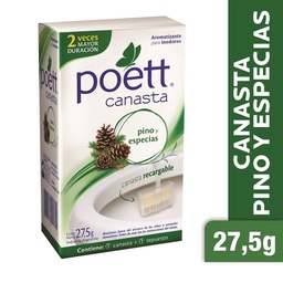 Canasta Liquida Poett    Caja 1 Unidad