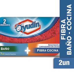 Fibra Ayudín para Baño y Cocina 2 un