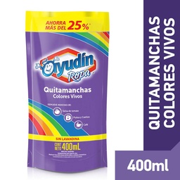 Quitamanchas Ayudín Colores Vivos Doy Pack 400 ml