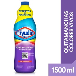 Quitamanchas Ayudín Colores Vivos 1500 ml