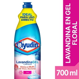 Lavandina en Gel Ayudín Floral 700 ml