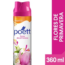 Desodorante de Ambiente Poett Flores de Primavera (Aerosol) 360ml