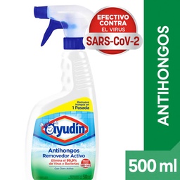 Limpiador Antihongos Ayudín Removedor Activo - Gatillo 500 ml