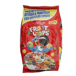 cer.froot Loops Anillos Frutal Kellogg-s Paq 300 grm