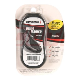 Esponja Brillo Calzado Wassington Negro Paq 1 uni