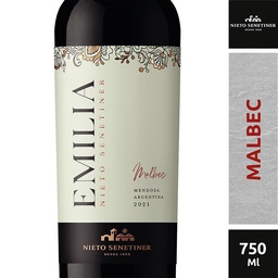 Vino Malbec Emilia 750 cc