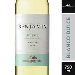 Vino Cosecha Tardia Blanco Benjamin x750 ml