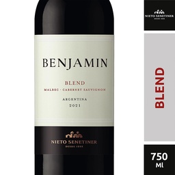 Vino Blend Cabernet- Merlot- Bonarda Benjamin x 750 ml