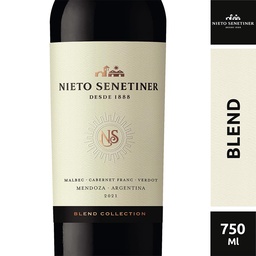 Vino Blend Collection Malbec-cabernet Franc-petit Verdot Nieto Senetiner x750 ml