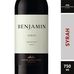 Vino Syrah Benjamin x750 ml