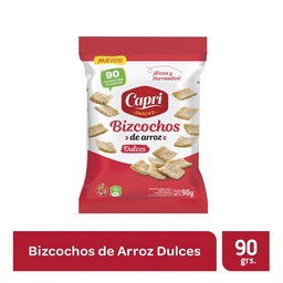 Bizcochos de Arroz Dulces Capri 90g