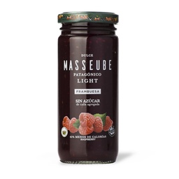 Dulce Frambuesas Masseube   Light Frasco 260 gr