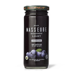 Dulce Arandanos Masseube   Light Frasco 260 gr